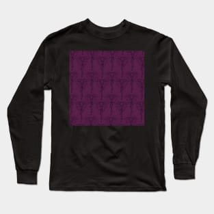 Purple Bats Long Sleeve T-Shirt